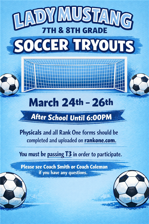  Girls Soccer Tryouts 